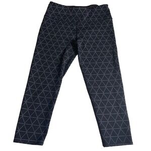 Victoria Sport geometric pattern leggings size S